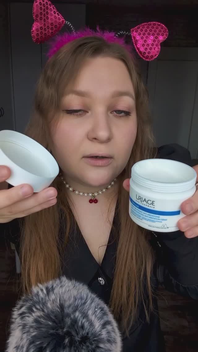 АСМР Мой уход ✅ лучшие и худшие ❌ крема для лица 🍑 #асмр #asmr