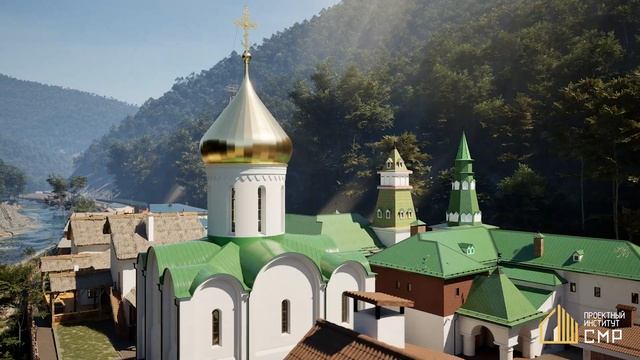 Культурно этнографический центр Моя Россия. Храм Рожд