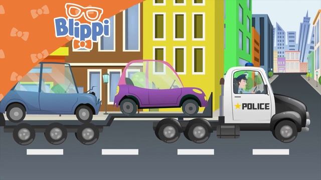 Блиппи (Blippi) - Автомойка   Изучай этот мир вместе с Блиппи   Обучающие видео для детей   Blippi R