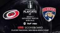Каролина — Флорида НХЛ. Плей-офф. 1/2 финала. Прямая трансляция 3 Игра