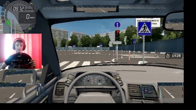 Прохождение карьеры в City Car Driving.2 часть