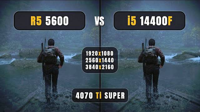 AMD Ryzen 5 5600 vs Intel Core i5 14400F - 1080p, 1440p, 4K - 4070 Ti Super
