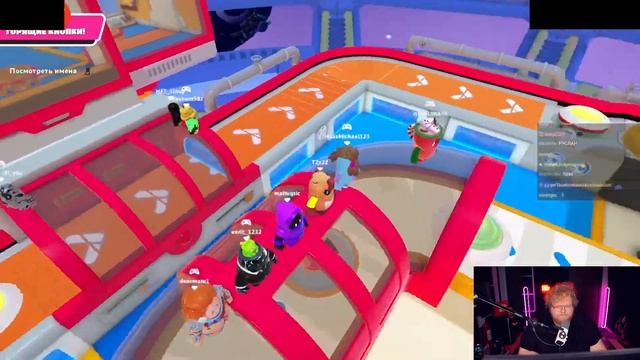 T2x2 ИГРАЕТ В FALL GUYS