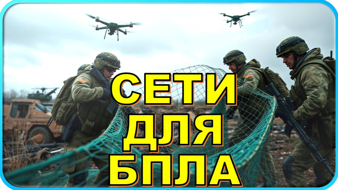 🐟 ВСУ начали использовать на передовой старые рыболовные сети 🐠