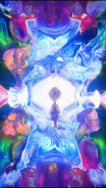 Трещина Мечты: Танец Без Времени #сюрреализм #психоделика #dreamscape #timelessart #aiart
