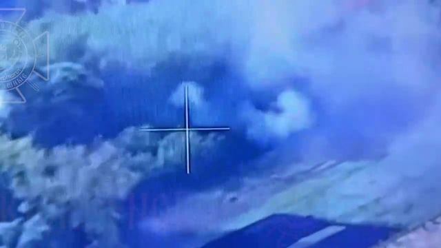 💥Бои в Сумской области: уничтожение орудия полевой артиллерии ВСУ !!!