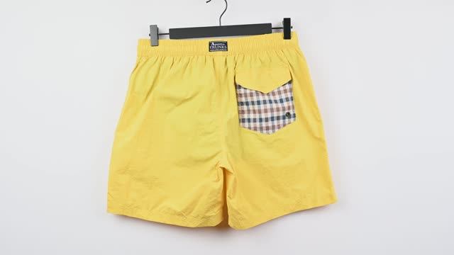 Новые нейлоновые шорты Aquascutum Trunks Pocket Beach