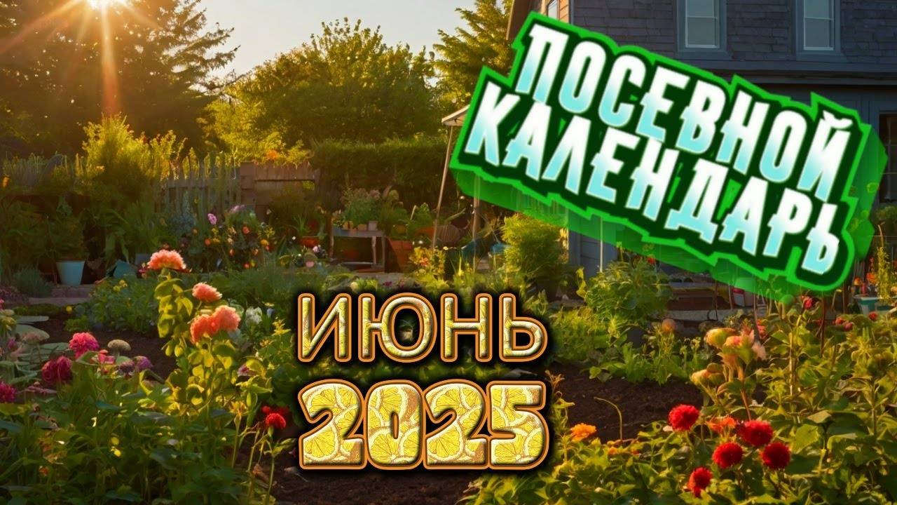 Агрогороскоп Июнь 2025: Лунный посевной календарь для сада и огорода