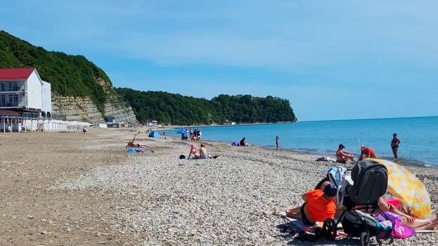 Новомихайловский лимузин на пляже 🏖️ Набережная золотые чебуреки 🥧