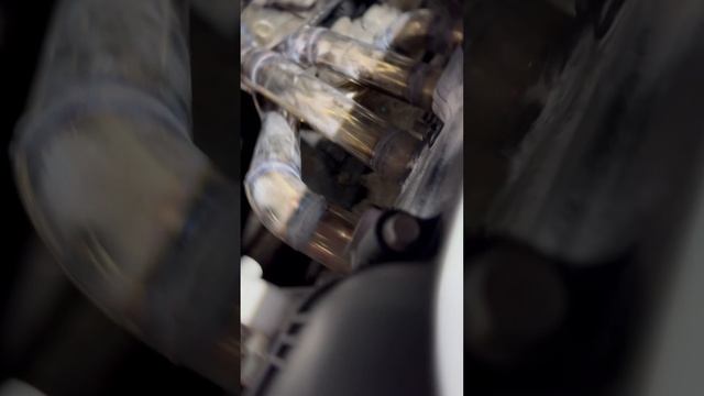 Выхлоп после установки коллектора ELEMENTO на Kia cerato 4 1.6