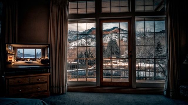 Тихая, зимняя комната где-то в горах / A quiet, winter room somewhere