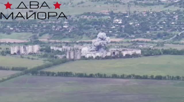 Авиаудар по ПВД Всу в Степногорске 💥🇷🇺👊