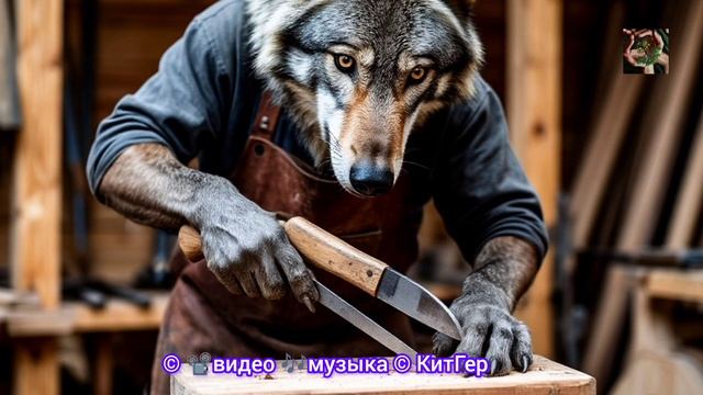 Волк-плотник. А работа не волк.