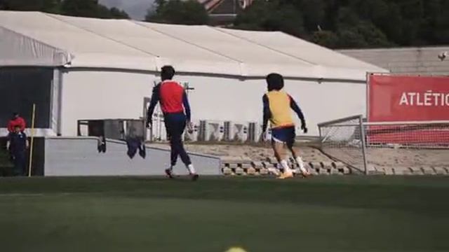 Атлетико Мадрид - тренировка Акселя Витселя