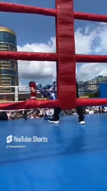 Мощный бой турнир день единения Славян  Давид Быдин  #boxing #sports #россия #mma #москва #бокс
