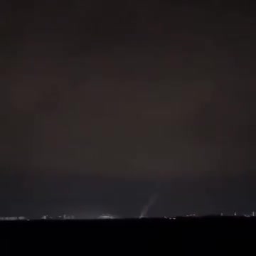 Ночные удары по Киеву.Яркие кадры.