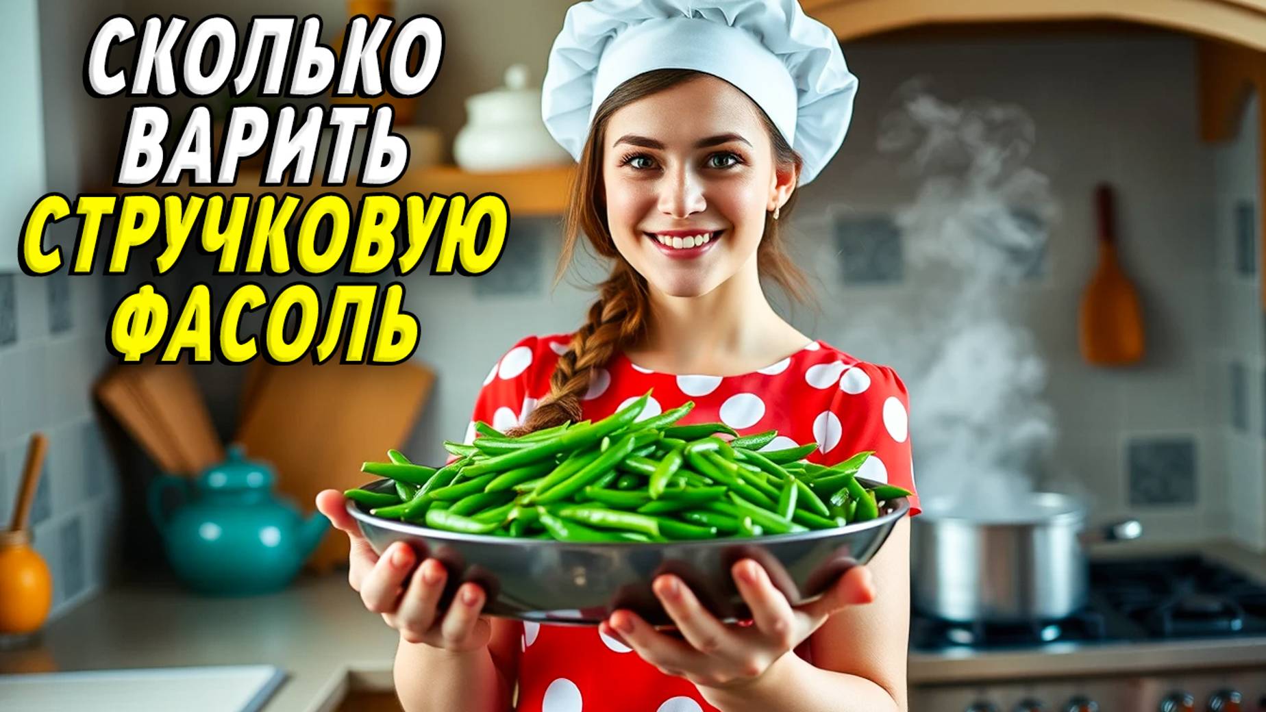 Сколько варить стручковую фасоль