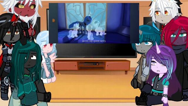 ⭐Реакция млп на восход луны⭐||Gacha Club/Gacha Nox|| _Sora-san_