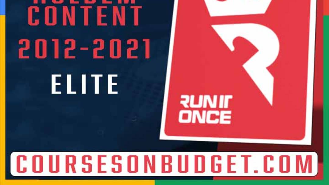 RUN IT ONCE ELITE HOLDEM 2012 - 2020