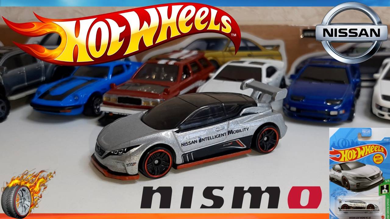 Custom Hot Wheels Nissan Leaf Nismo RC 02 HW Green Speed 5/5