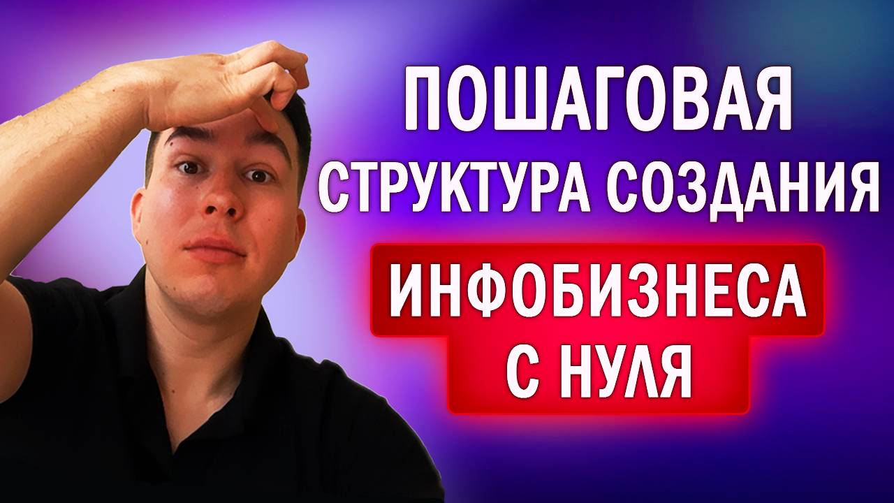 Пошаговая структура создания инфобизнеса с нуля