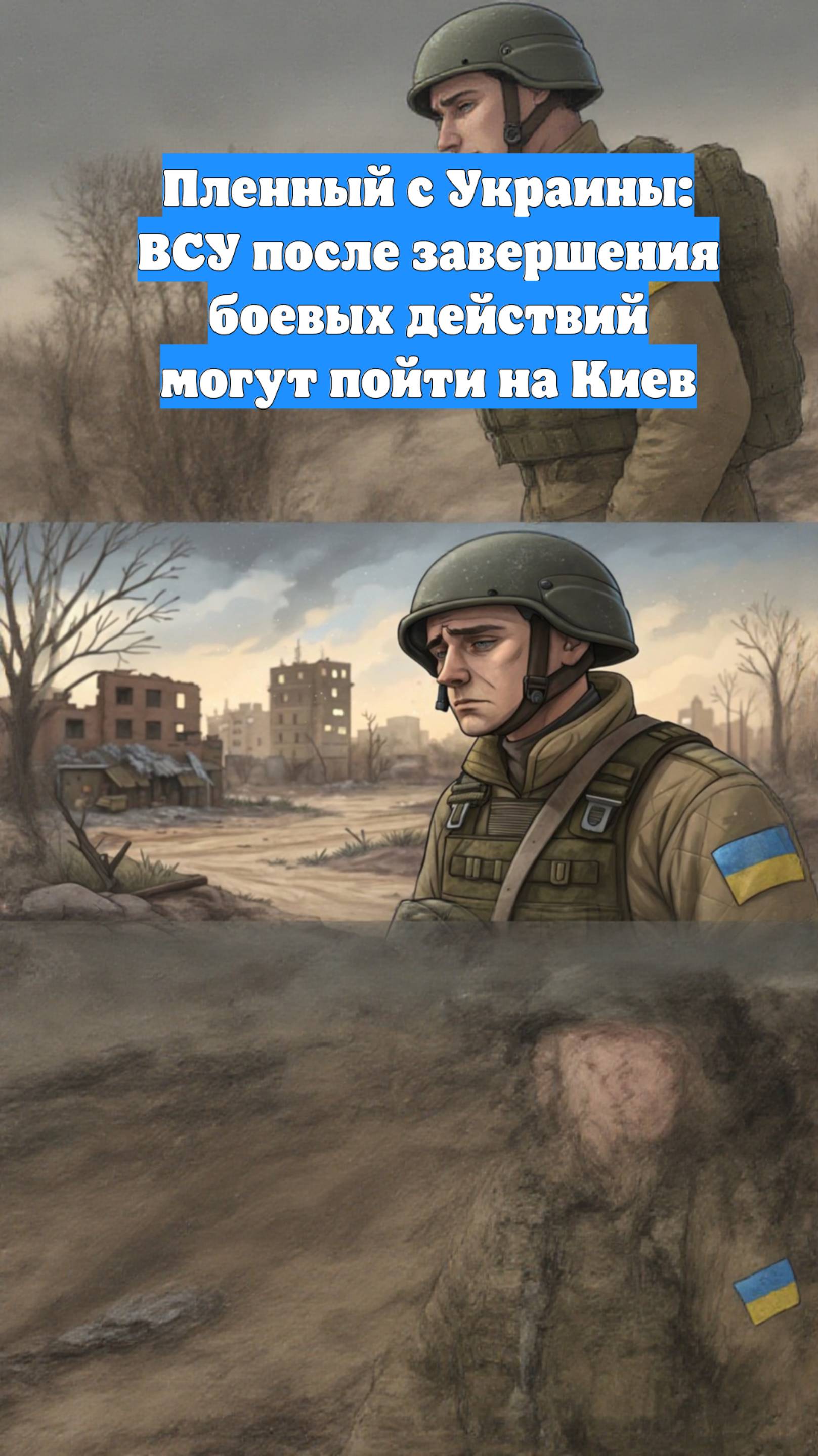 Пленный с Украины: ВСУ после завершения боевых действий могут пойти на Киев