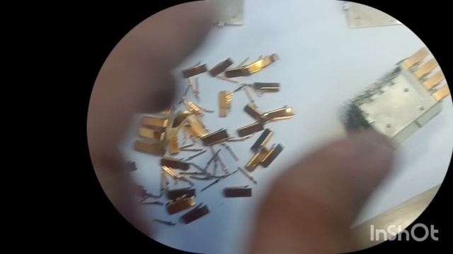 Слоёный пирог с золотом