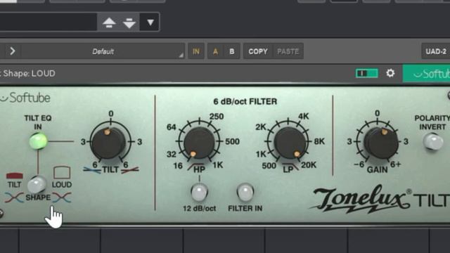 UAD Tonelux Tilt