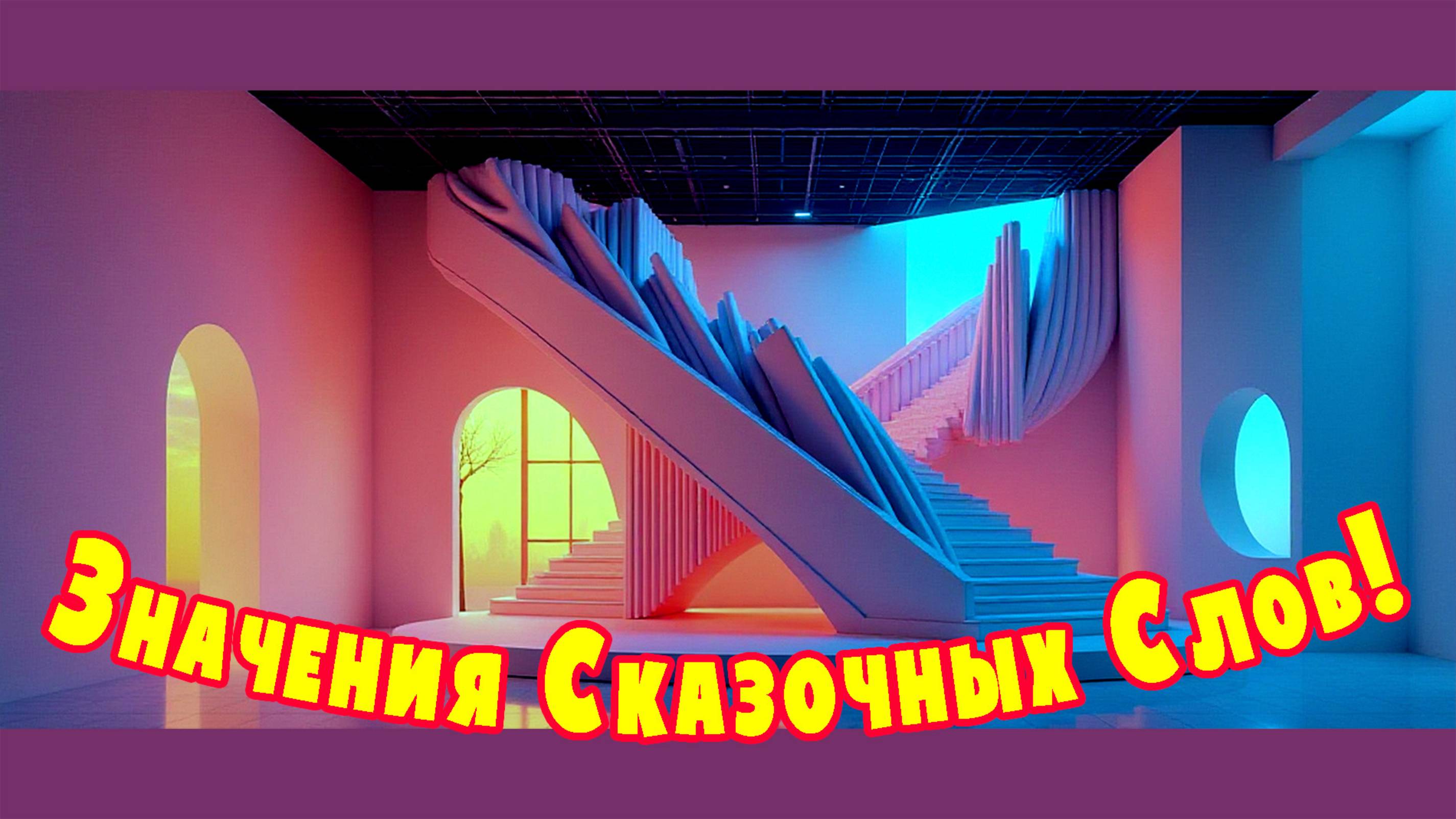 Значения сказочных слов. Каморка!