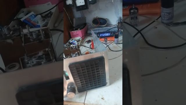 Работа супергетеродина Сиби 27мгц, Мат!