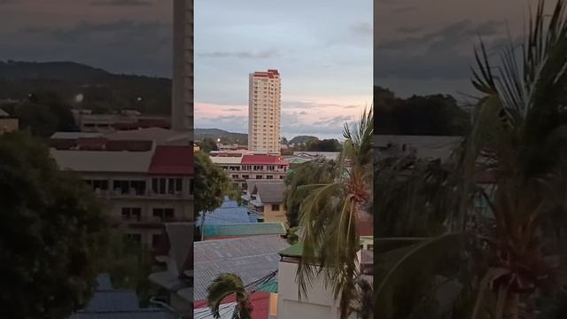 Отель: Best Western Phuket Ocean Resort - сьемка красивого заката с ба