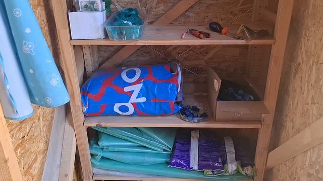 В домике садовницы порядок. Хоть живи сама. Хакуро нишики. Сирень зацвела