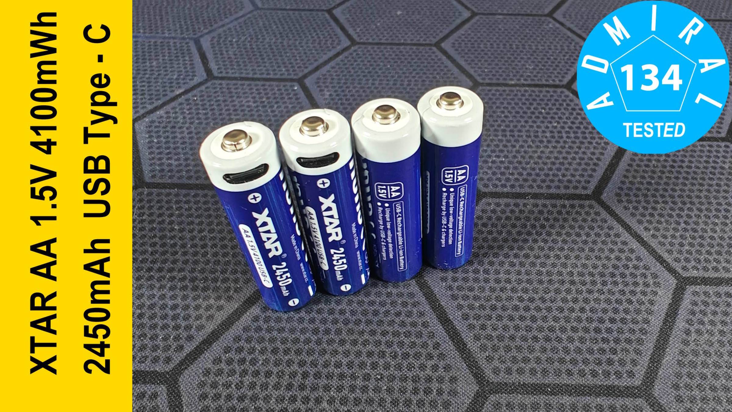 XTAR AA 1,5V 4100mWh USB-C обзор аккумулятора