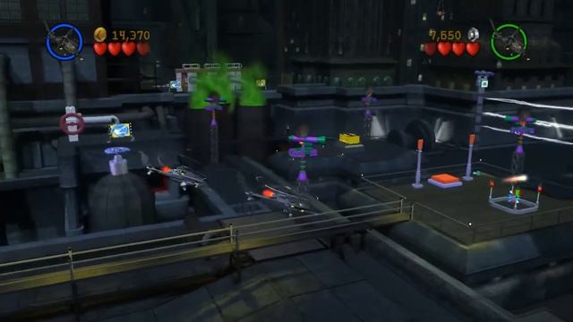 LEGO Batman свободная игра[100%] - часть 13 - полёт летучей мыши