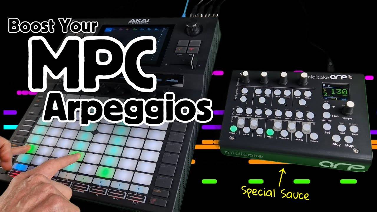 AKAI Force x Midicake Arp: Transform Your MPC Into Complete Electronic Orchestra!