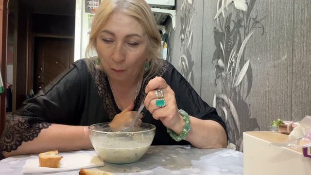 Распаковка и обед! Окрошка супер👍