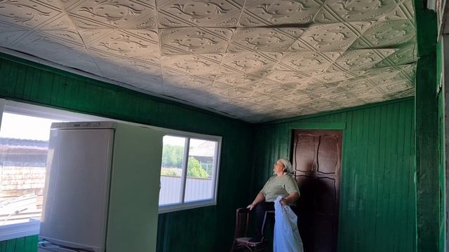 Ласточки решили сделать гнездо/ навожу порядок
