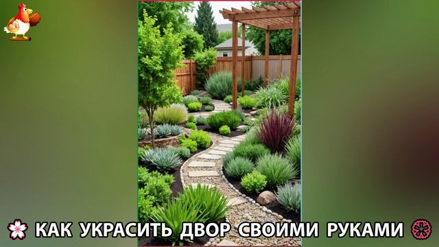 Как украсить двор дома фото идеи (546) 🏡 для дачи и сада своими руками 🌷🪻🌺💮
