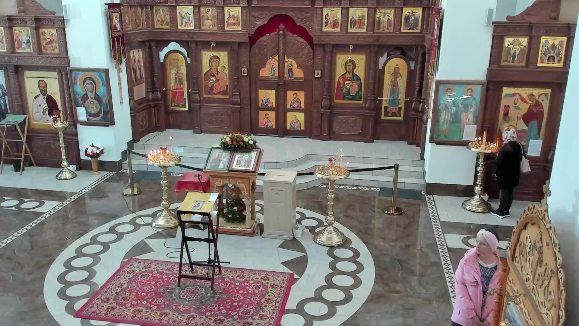 Чтение акафиста Богородице за воинов в храме свв. Космы и Дамиана 25.05.2025г.
