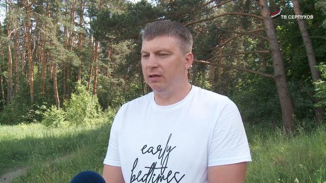 В Серпухове проходит акция «Сохраним бор чистым»