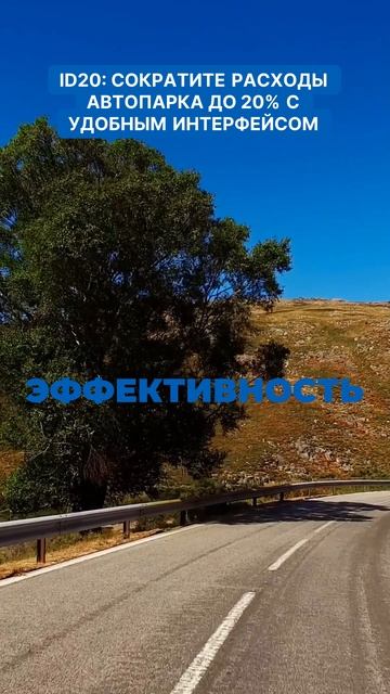 ID20  Сократите расходы автопарка до 20% с удобным интерфейсом. Управление стало дешевле и удобнее!
