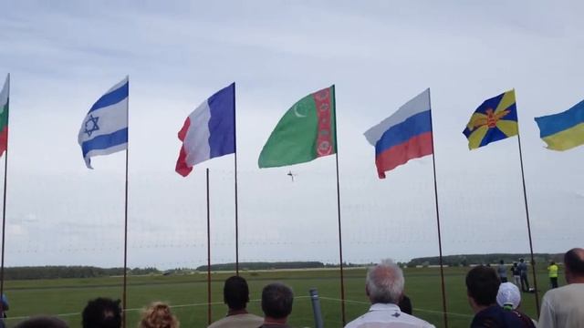 Полет вертолета 3DX