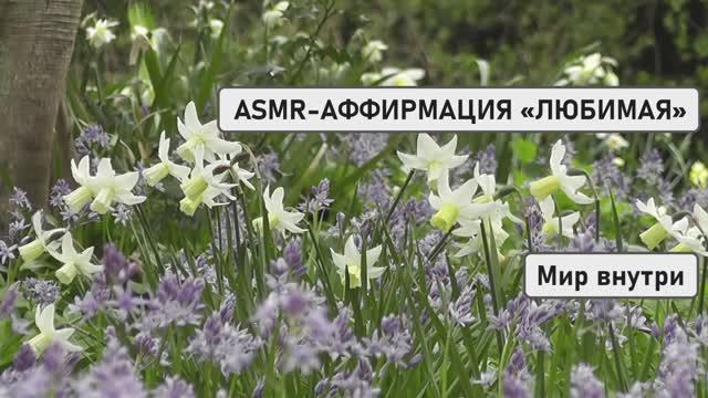 ASMR-АФФИРМАЦИЯ «ЛЮБИМАЯ» | Гипноз на Уверенность в Себе