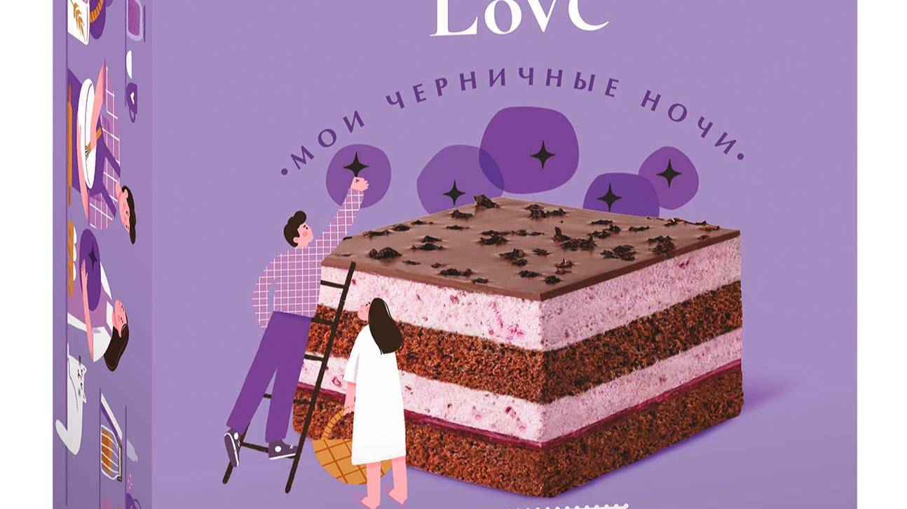 ТОРТ ORGANIC LOVE "МОИ ЧЕРНИЧНЫЕ НОЧИ"