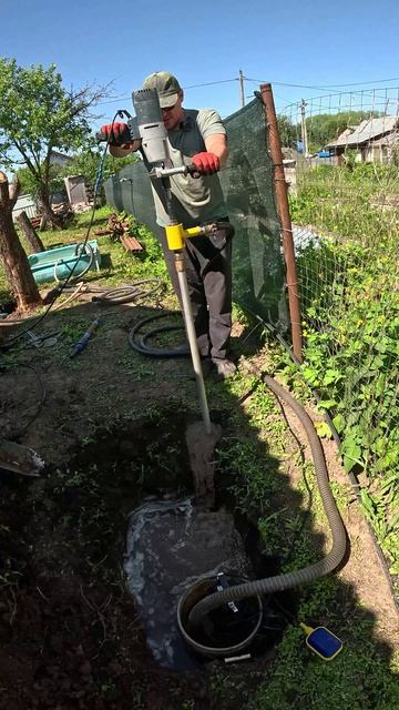 Как выглядит полуручное гидробурение