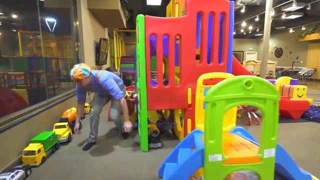 Блиппи (Blippi) - Блиппи и строительные машины   Блиппи на Русском   Изучай этот Мир вместе с Блиппи