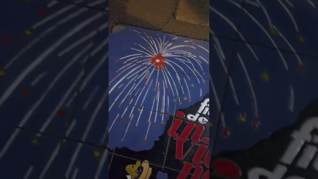 Тенерифе. Эмблемы Зимнего фестиваля 1962-1976гг на аллее в столице Санта-Круз