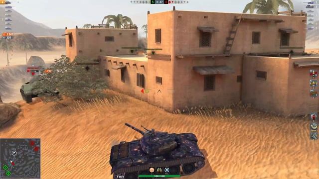 Т-34-2 ‹‹‹ 5,2к урона ‹‹‹ Нервы на пределе ‹‹‹ WoT Blitz