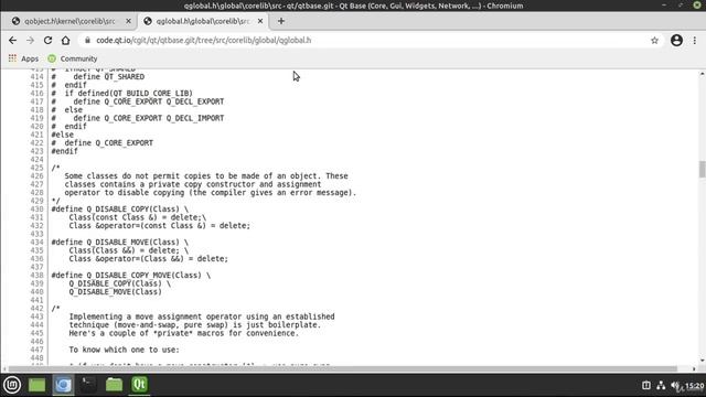 8. Q_DISABLE_COPY