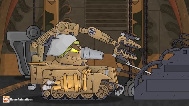 HomeAnimations – Мультики про танки  Арсенал Механика： От Идеи до Разрушительной Мощи